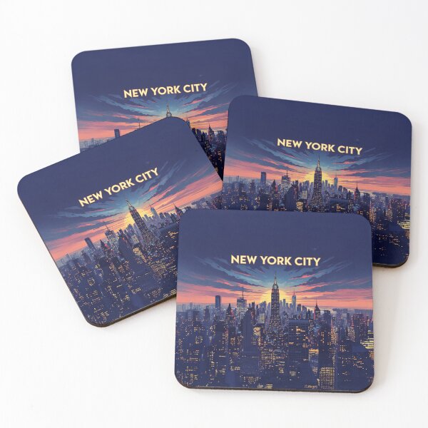Item preview, New York City, Hopeful & Ambitious designed and sold by Marcu Ioachim.