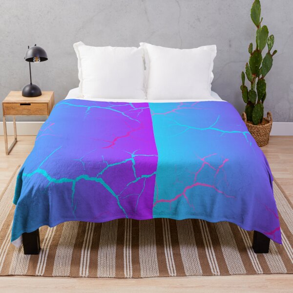 Artikelvorschau, Rosa und blaue Blitze entworfen und verkauft von Deafvisionary.