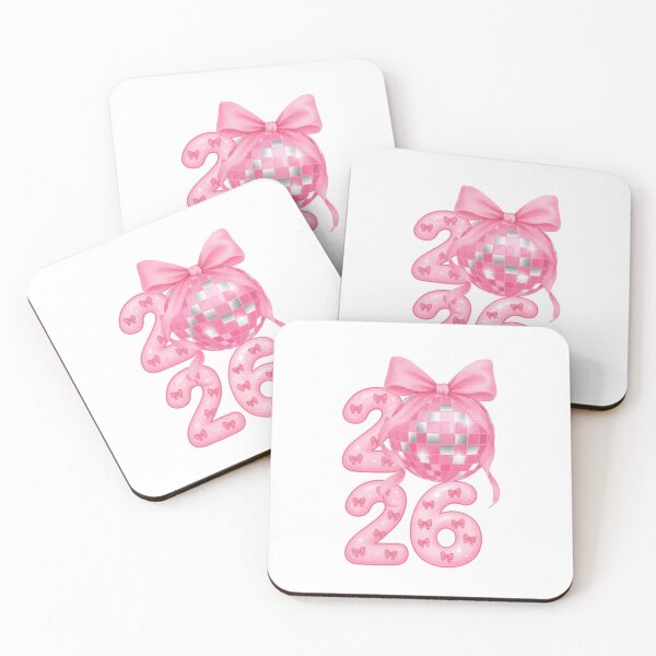 Item preview, Pink Coquette Disco Ball 2026 Design designed and sold by Alexisdesignco.