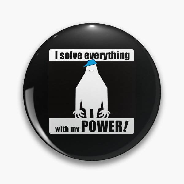 Item preview, Solve Everything with My POWER – Bold Minimalist Strength Design(WHITE) designed and sold by R-T-Gracie.