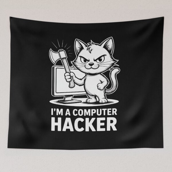 Item preview, Computer Hacker Funny Computer Geek Tank  designed and sold by TiredPack.