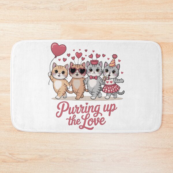Item preview, Cats Purring Up The Love with Friends designed and sold by TeezTales.