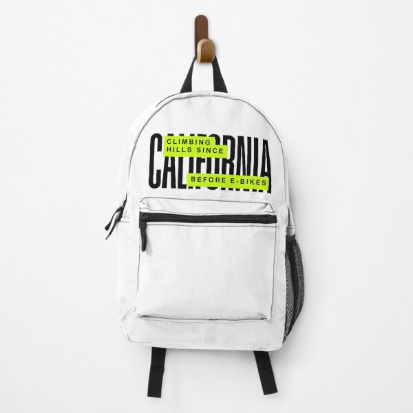 Item preview, Climbing Hills Since Before E-Bikes – California designed and sold by AchromaticM.