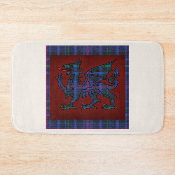 Item preview, National Pride of Wales – The Universal Tartan & y Ddraig Goch - the red dragon designed and sold by WheelieGdArt.