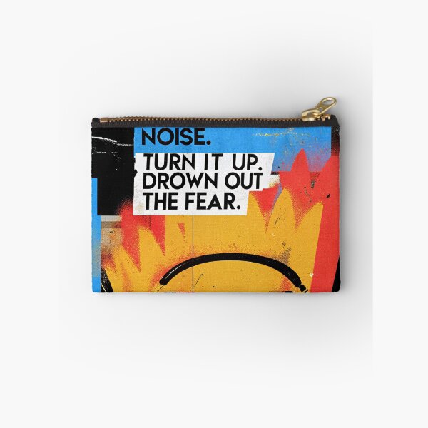 Item preview, Urban Soundscape: Drowning Out Fear with the City's Beat designed and sold by Raw-Ink.