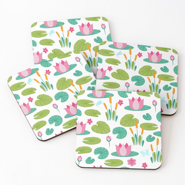 Item preview, Waterlilies and LilyPads Pattern designed and sold by Farissa Designs.