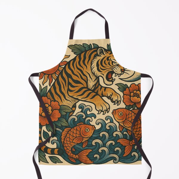 Item preview, The Tiger attacks the Fish designed and sold by DrizzyV.