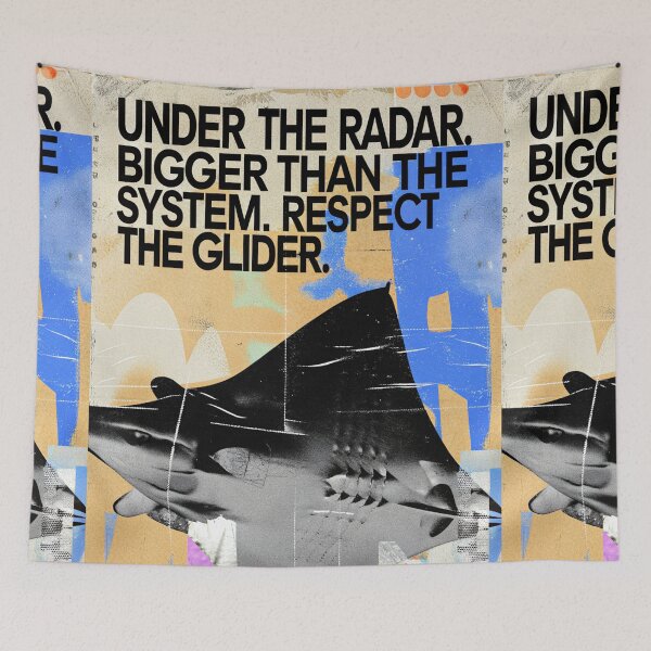 Item preview, Under the Radar: The Industrial Manta Glider designed and sold by Raw-Ink.