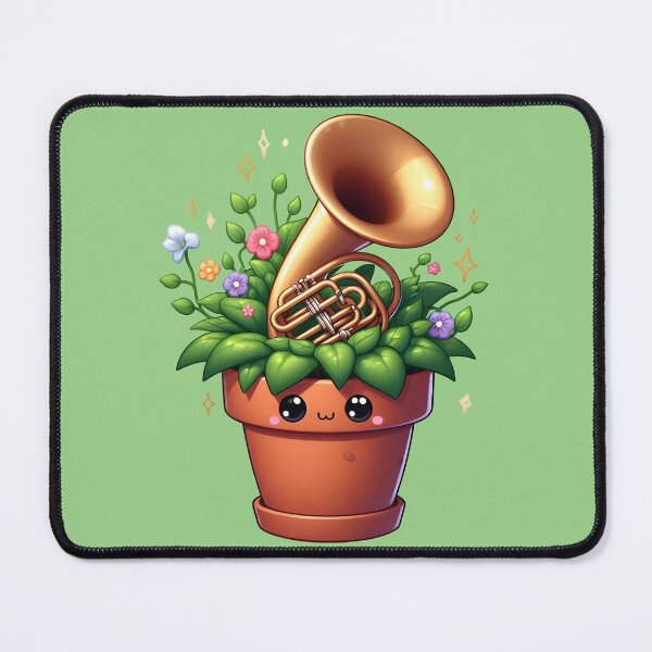 Item preview, Kawaii Euphonium Houseplant designed and sold by GREENZ0NE.