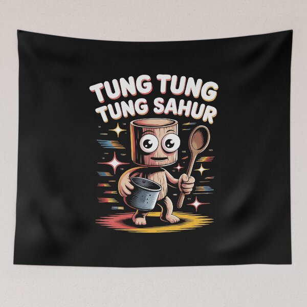 Item preview, Tung Tung Tung Sahur - The Perfect Funny Gift For Meme Lovers designed and sold by cugbandio.