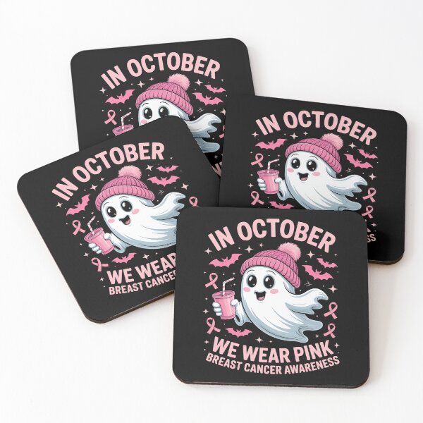 Item preview, Breast Cancer Halloween Women in October We Wear Pink  designed and sold by ReadySide.