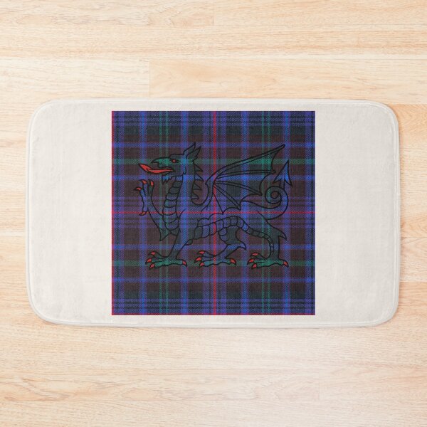 Item preview, National Pride of Wales – The Universal Tartan & y Ddraig Goch - the red dragon v2 designed and sold by WheelieGdArt.