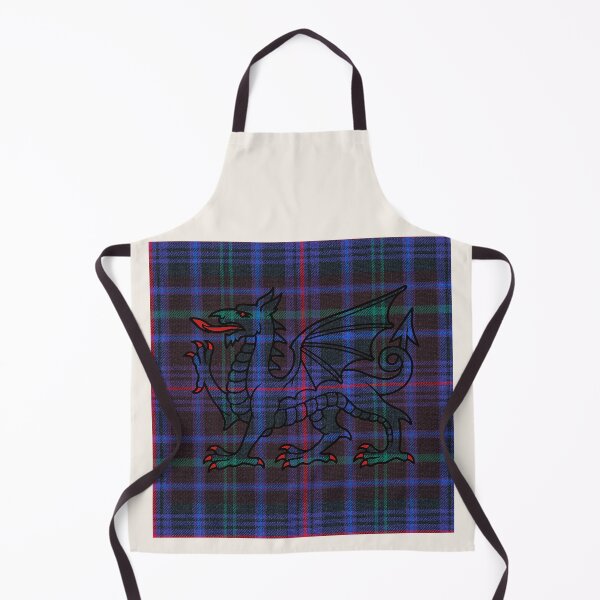 Item preview, National Pride of Wales – The Universal Tartan & y Ddraig Goch - the red dragon v2 designed and sold by WheelieGdArt.