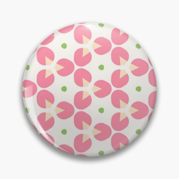 Item preview, Pink geometric floral seamless pattern designed and sold by juthamas8426.