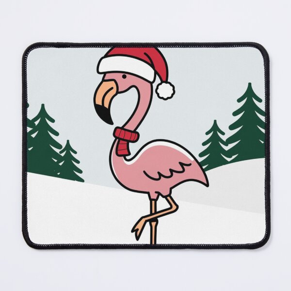 Item preview, Cute Santa Flamingo designed and sold by NeatThingLover.