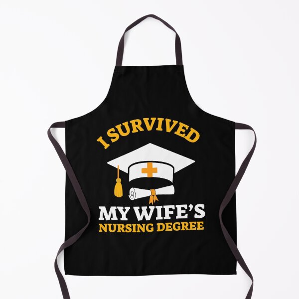 Item preview, I Survived My Wife's Nursing Degree Nurse RN Graduation 2025 - Humor Proud For Husband Ideas designed and sold by ZACK ART.