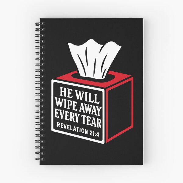 Item preview, Revelation 21:4 He Will Wipe Away Every Tear designed and sold by plushism.