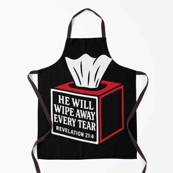 Item preview, Revelation 21:4 He Will Wipe Away Every Tear designed and sold by plushism.
