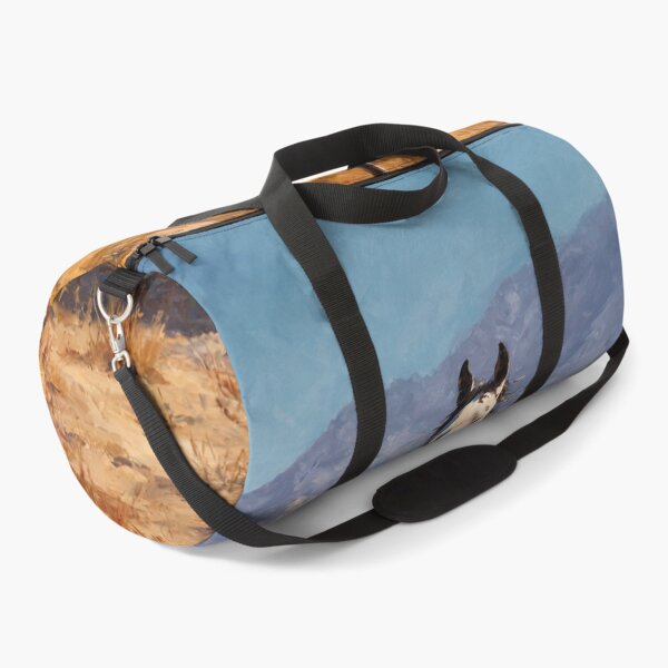 Item preview, A lone Appaloosa horse cantering across a desert landscape Horses in Motion designed and sold by CDC40.
