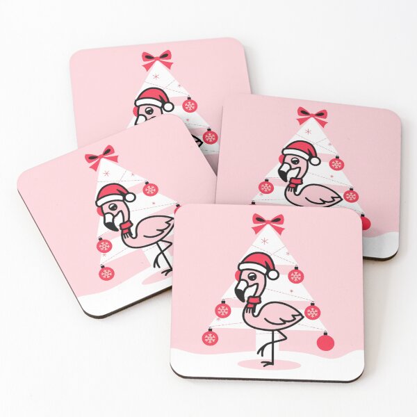 Item preview, Christmas Flamingo Claus designed and sold by NeatThingLover.