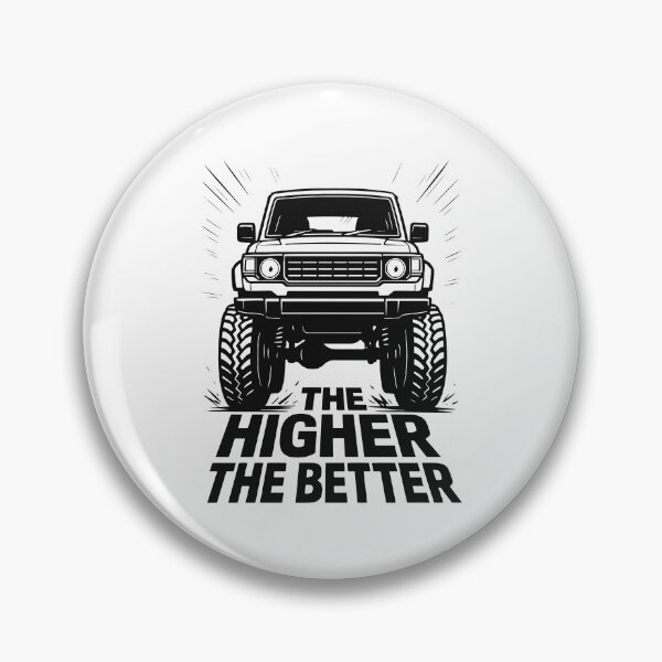 Item preview, The Higher the Better Truck designed and sold by SnappyPNG.