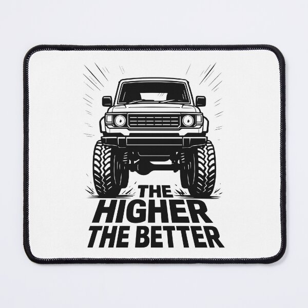 Item preview, The Higher the Better Truck designed and sold by SnappyPNG.
