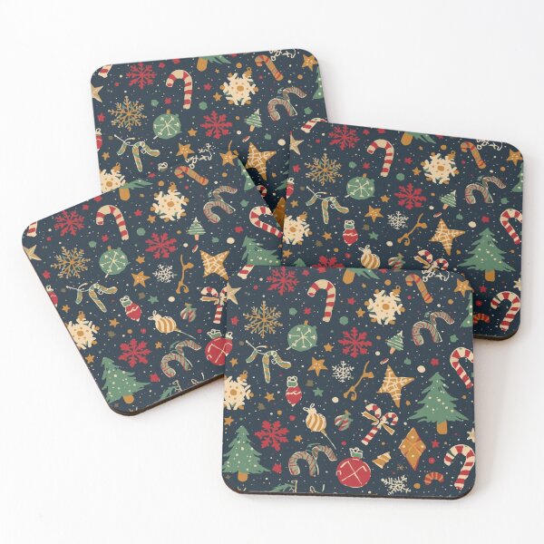 Item preview, Retro Christmas Patterned designed and sold by JosueShop101.