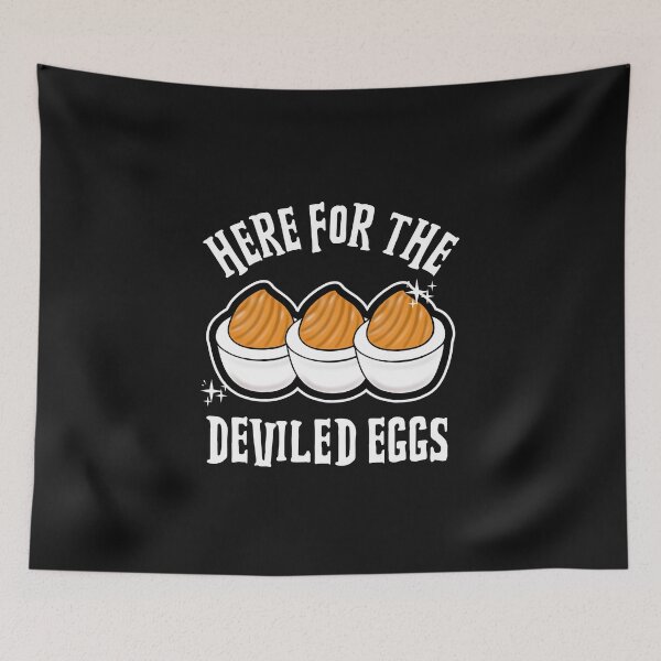 Item preview, Here For The Deviled Eggs designed and sold by Sartoris Art.