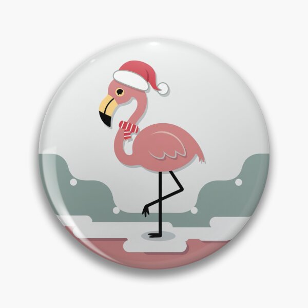 Item preview, Flamingo in Santa Suit designed and sold by NeatThingLover.