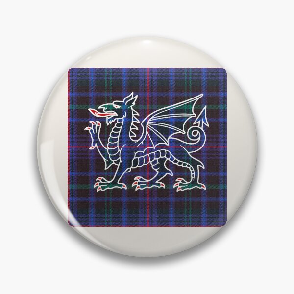 Item preview, National Pride of Wales – The Universal Tartan & y Ddraig Goch - the red dragon v3 designed and sold by WheelieGdArt.