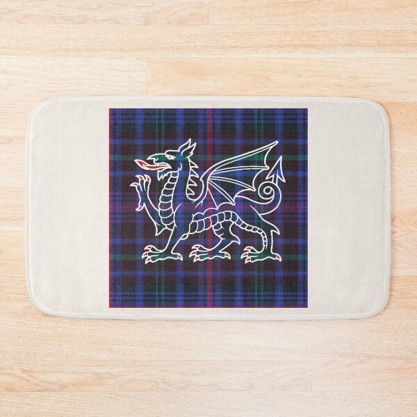 Item preview, National Pride of Wales – The Universal Tartan & y Ddraig Goch - the red dragon v3 designed and sold by WheelieGdArt.