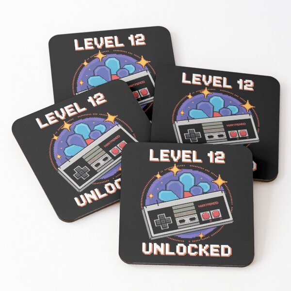 Item preview, 12th Birthday Boy Level 12 Unlocked Funny Video Game Gamer  designed and sold by milanforbes.