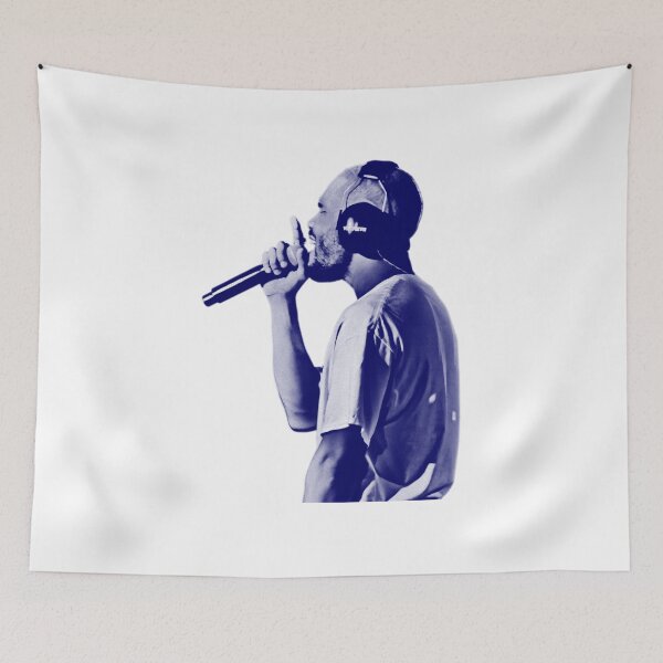Item preview, Frank Ocean Blond Solo Microphone Portrait designed and sold by carbieeioo.
