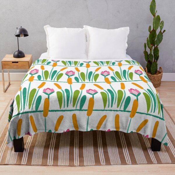Item preview, Lotus Buds and Botanical Pattern designed and sold by Farissa Designs.