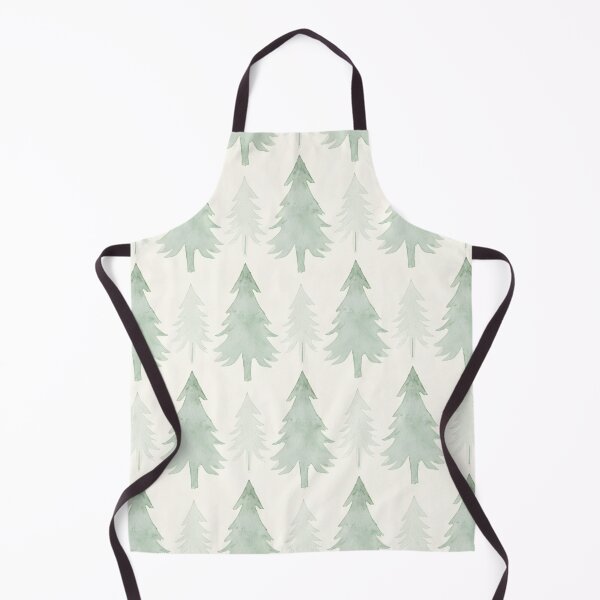Item preview, Seamless Pastel Green Pine Tree Watercolor Pattern designed and sold by homydesign.