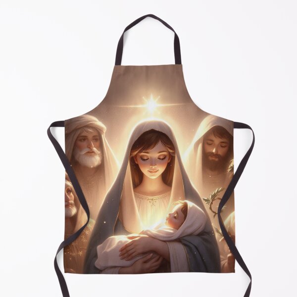 Artikelvorschau, Advent, Weihnachten, Jungfrau Maria mit dem Jesuskind und Hirten entworfen und verkauft von JaroDesign2023.
