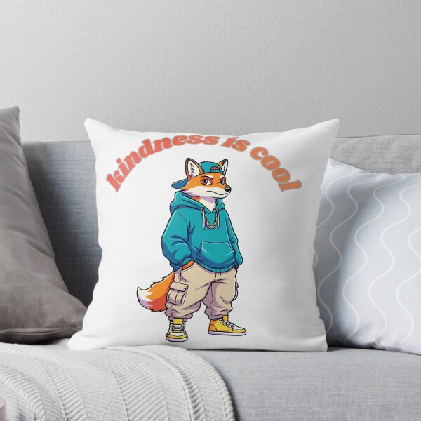Item preview, Stylish Fox Promotes Positive Message designed and sold by the wellness script.