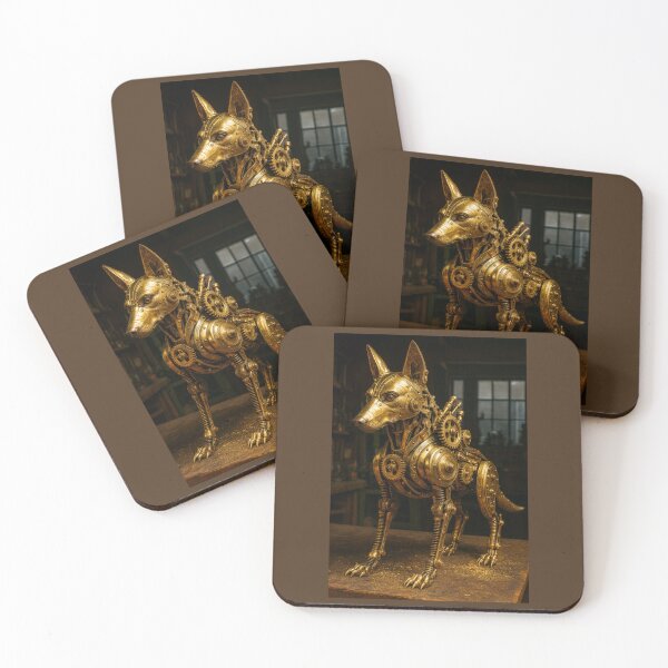 Item preview, Steampunk Clockwork Timber Wolf designed and sold by Tridentulus.