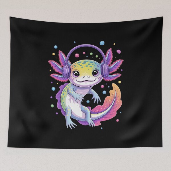 Item preview, Funny Axolotl Video Gamer Polka Dot Art Student Dot Day Boys  designed and sold by ReadySide.