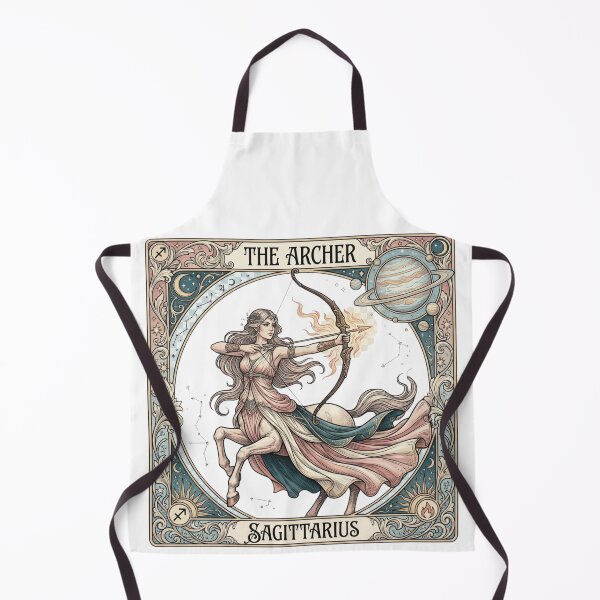 Item preview, Sagittarius Tarot Card Art | The Journey Begins | Vintage Zodiac Astrology Gift designed and sold by VandalMuse.