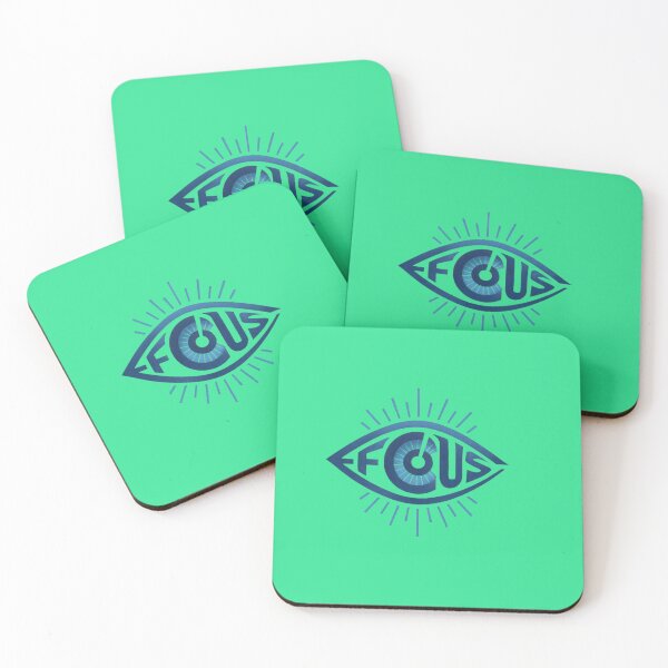 Item preview, Focus Blue Eye Typography Insightful Deep Seeing Concentration designed and sold by Kony83.