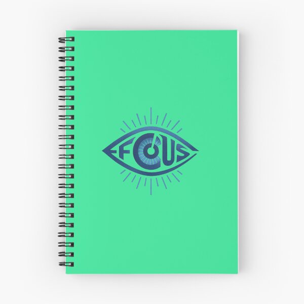 Item preview, Focus Blue Eye Typography Insightful Deep Seeing Concentration designed and sold by Kony83.