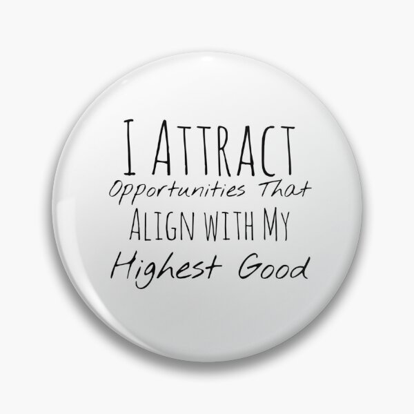 Item preview, I Attract Opportunities That Align with My Highest Good – Alignment Affirmation designed and sold by Camila  Ardila.