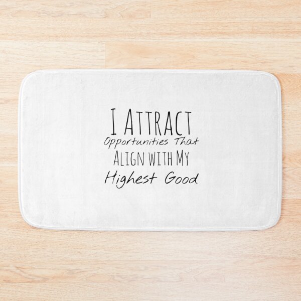 Item preview, I Attract Opportunities That Align with My Highest Good – Alignment Affirmation designed and sold by Camila  Ardila.