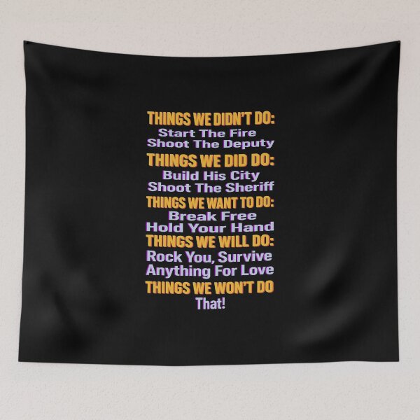 Item preview, Retro Things We Did Didn't Want Will Won't Do  designed and sold by gear-posters.