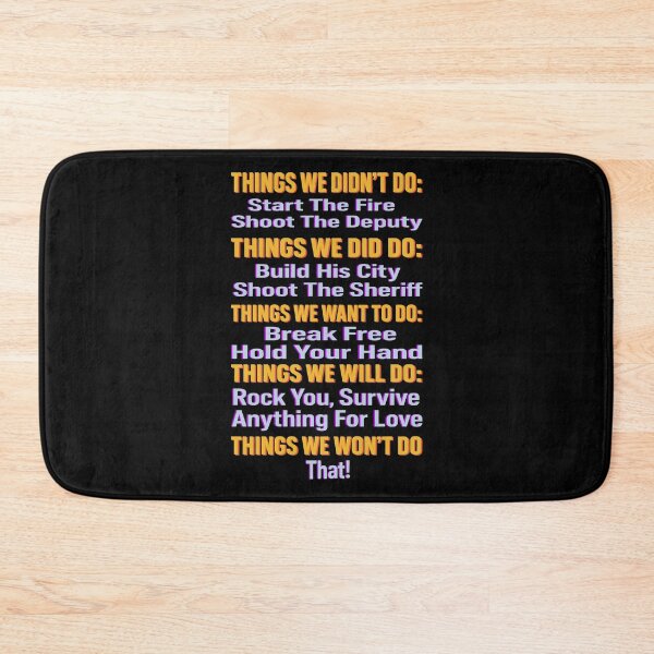 Item preview, Retro Things We Did Didn't Want Will Won't Do  designed and sold by gear-posters.