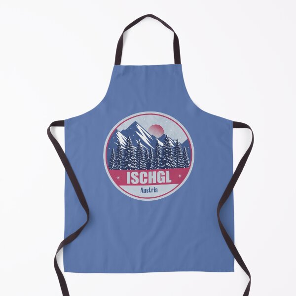 Item preview, Ischgl Austria – Snowy Mountain Winter Badge designed and sold by CynthiaGraphics.