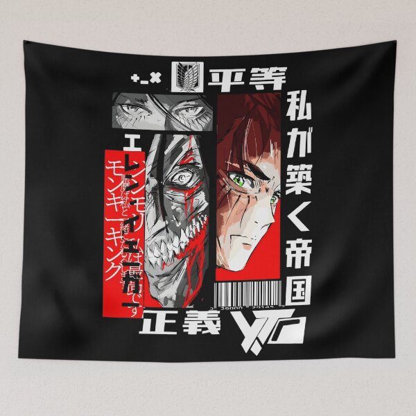 Item preview, Eren Yeager designed and sold by ANIME HEAT.