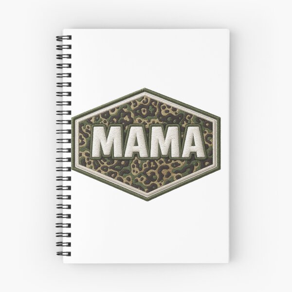 Item preview, Retro Camouflage Mama - Vintage Distressed Camo Print designed and sold by minlik.