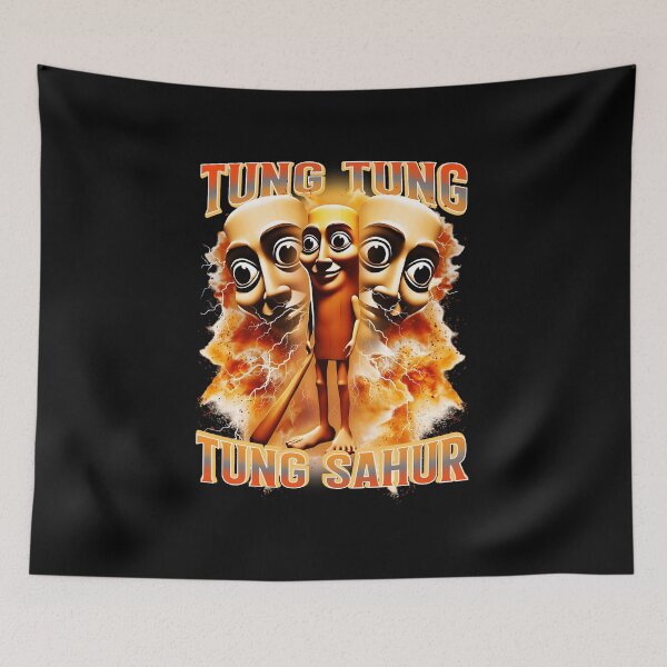 Item preview, Tung Tung Tung Sahur - Italian Brainrot, Funny Baseball Bat Meme  designed and sold by cugbandio.